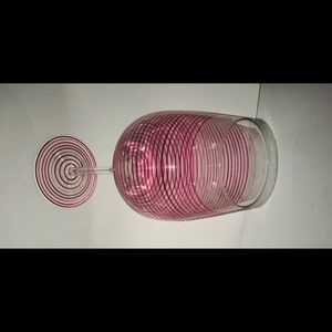 New Glass Red Swirl Elements